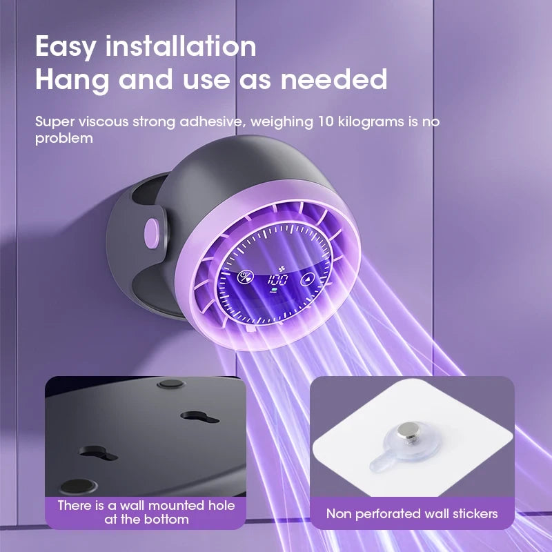 Portable Touchscreen Desk Fan