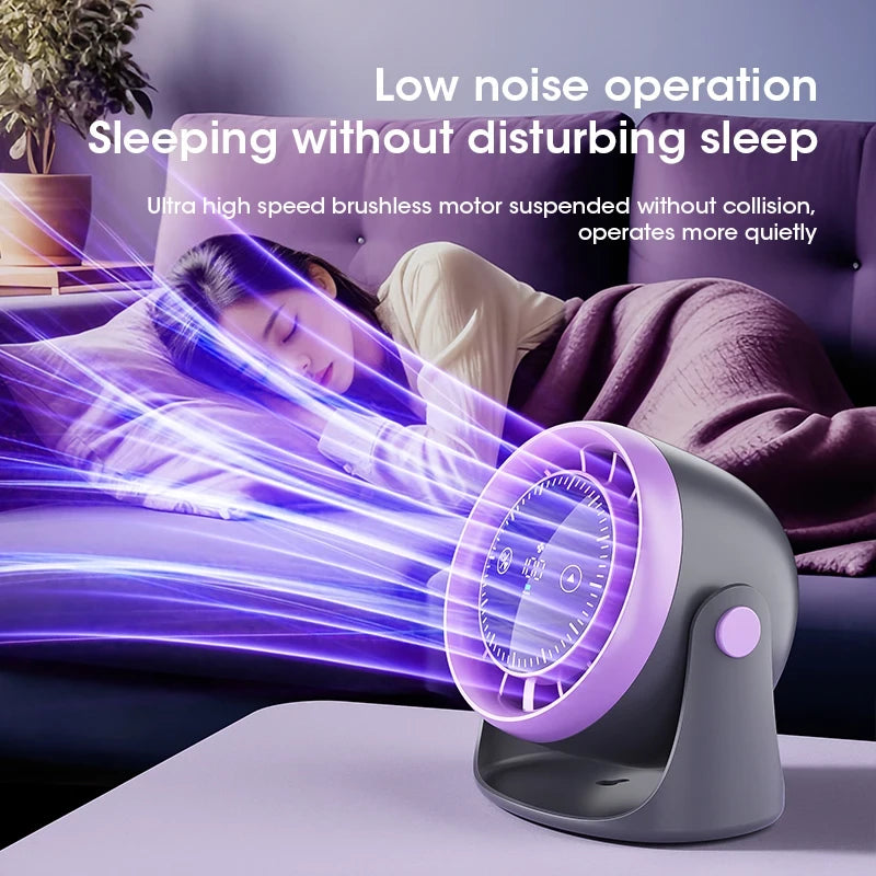 Portable Touchscreen Desk Fan